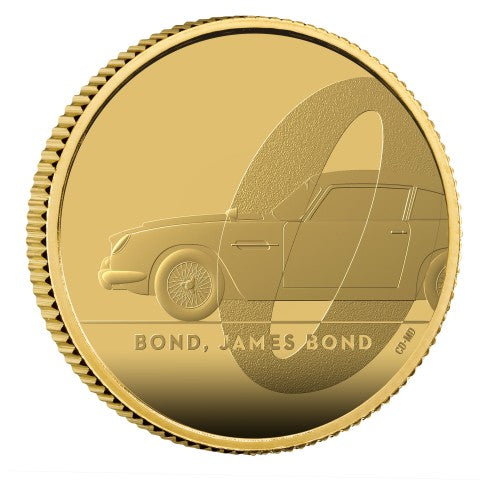 2020 James Bond 007 - 1/4oz Gold Coin (Series 1 of 3)