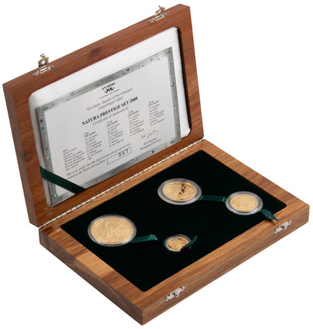 Natura Prestige Sable -- 2000 Gold Proof 4 Coin Set