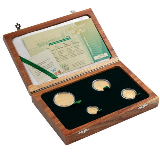 Natura Prestige Meerkat 2011 Gold Proof 4 Coin Set